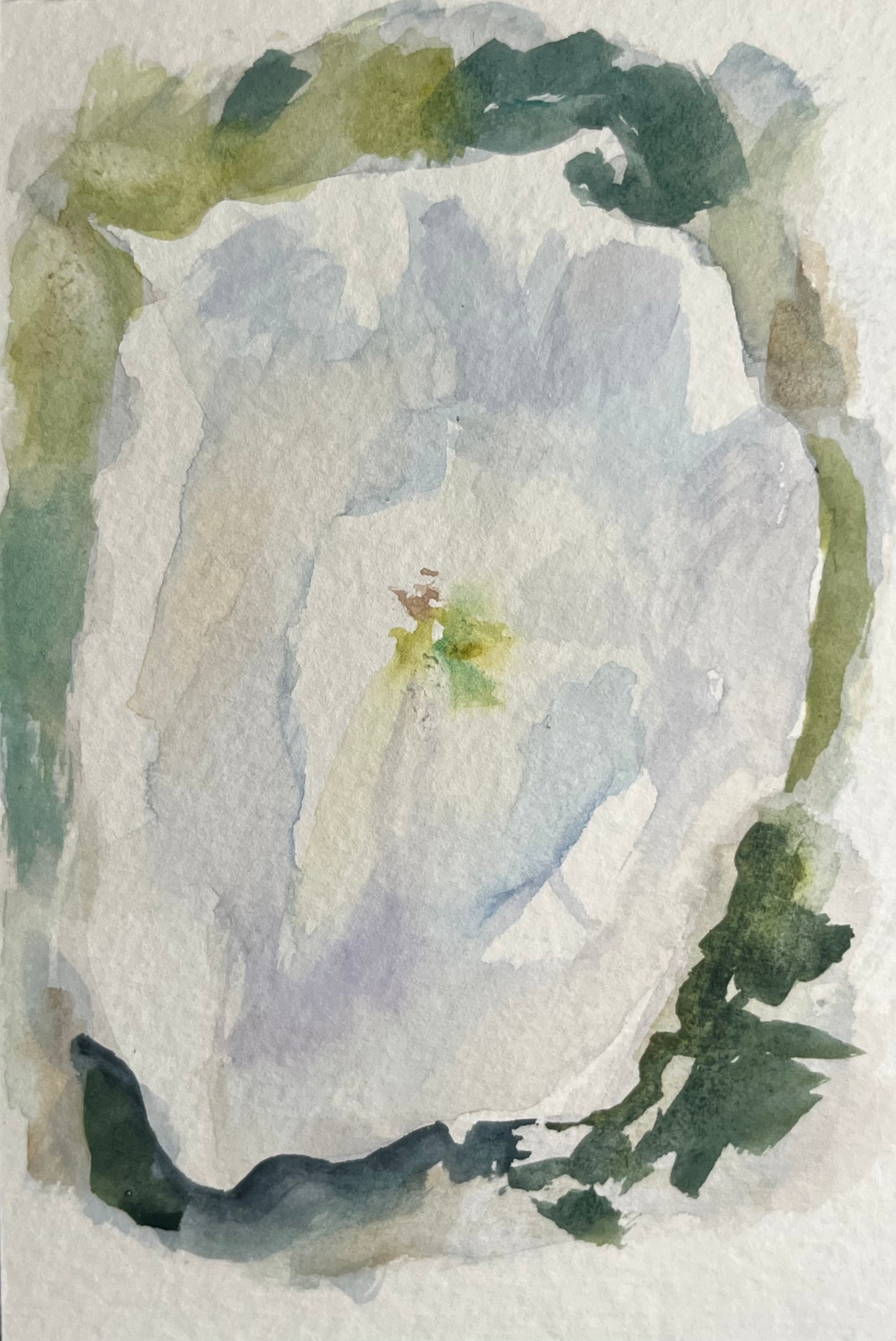 “Sacred Datura” 5x7