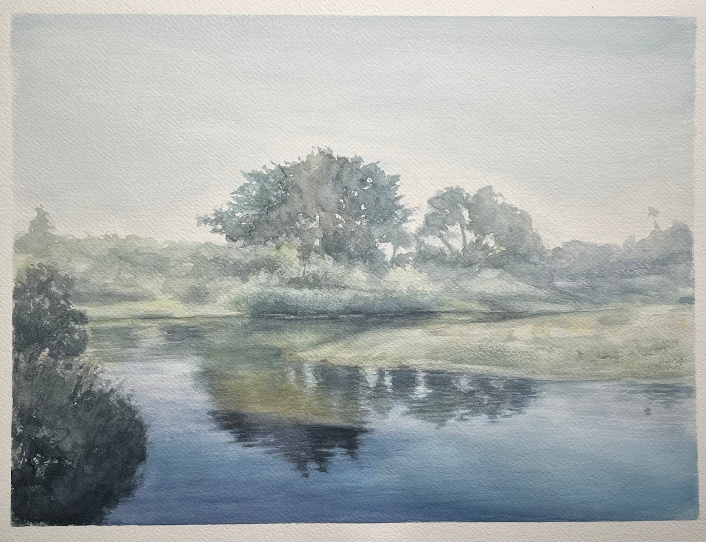 Malibu Lagoon Before 12x16