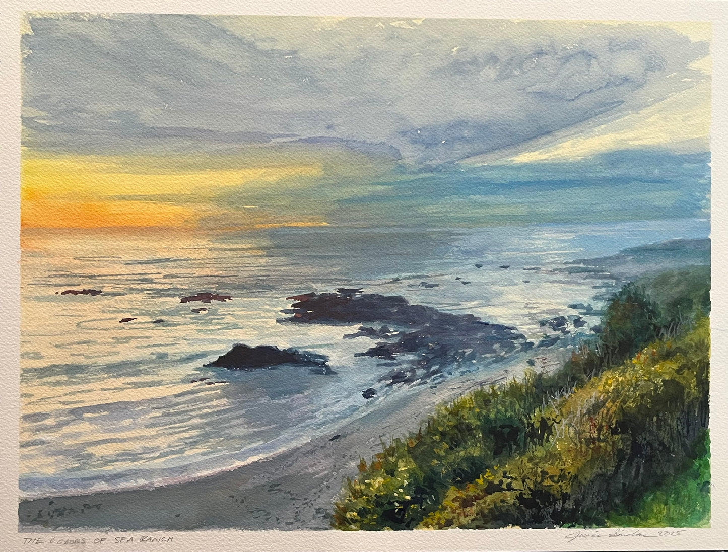Colors of Sea Ranch 12x16