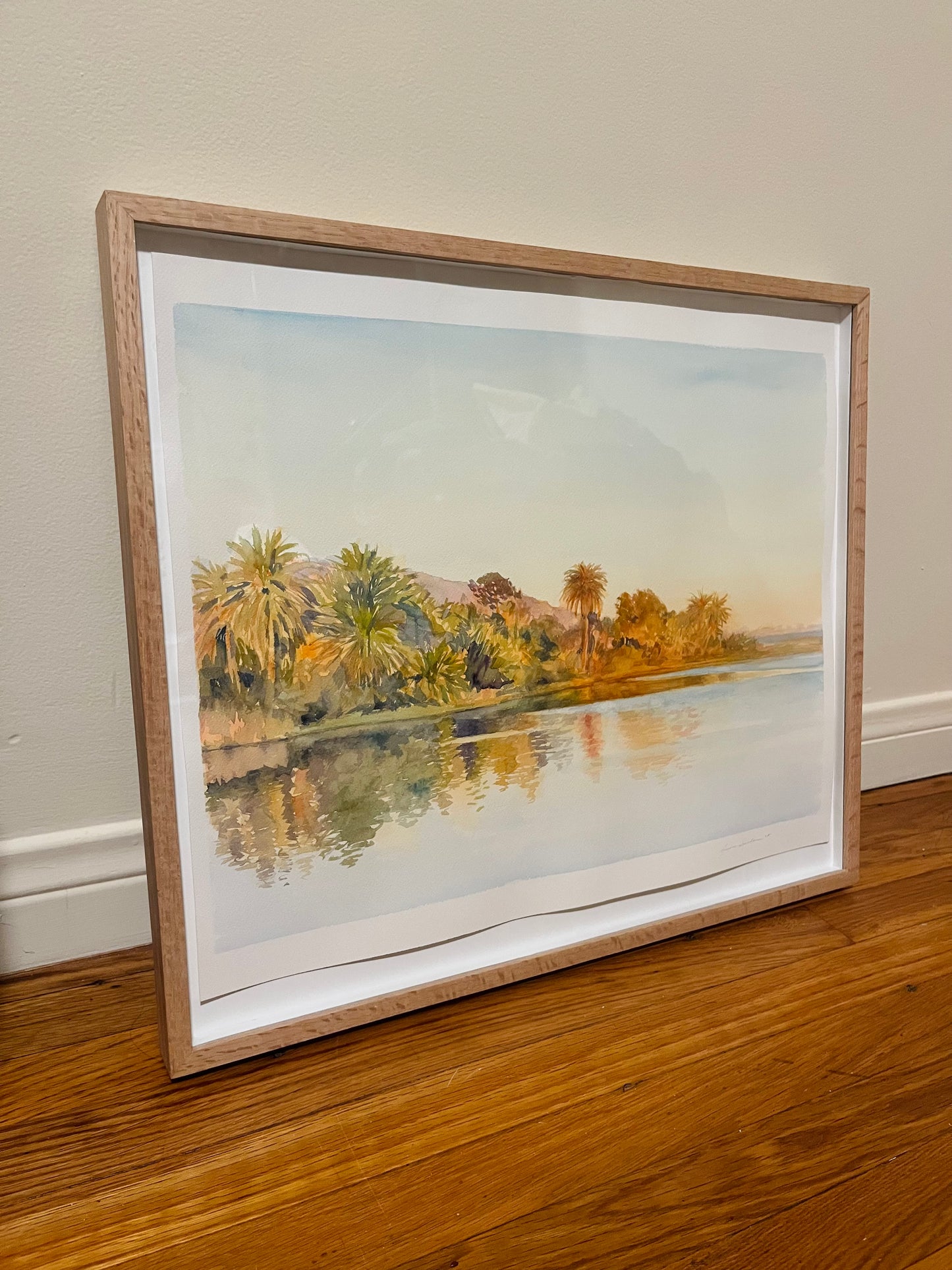 Golden Hour at Malibu Lagoon II 14x19