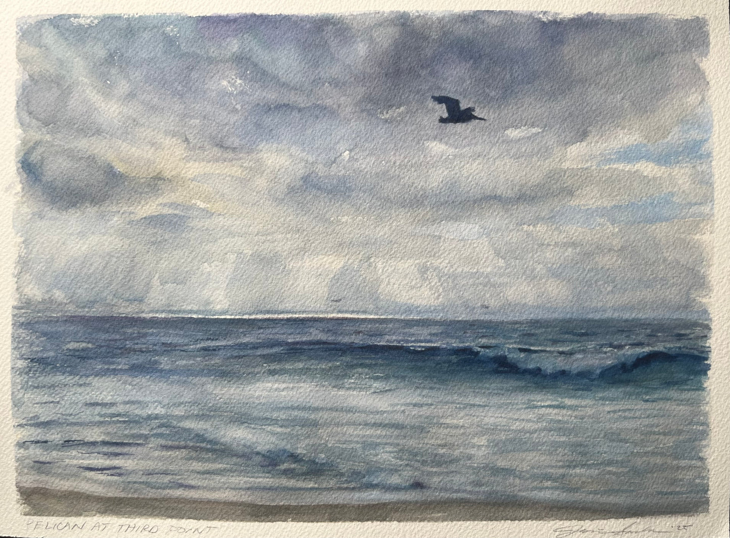 Pelican at Third Point 9x12