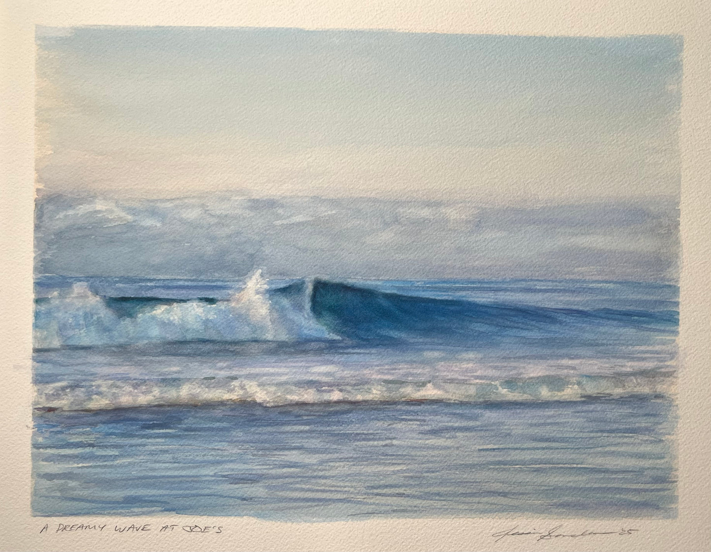 A Dreamy Wave at Joe’s 10.5x13.5