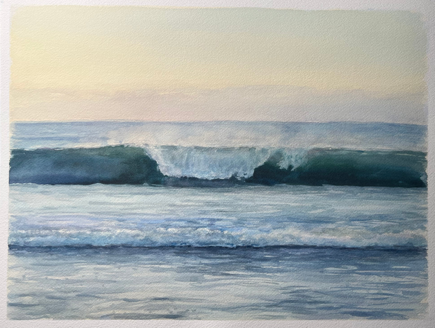 Wave at Third Point II 12x16