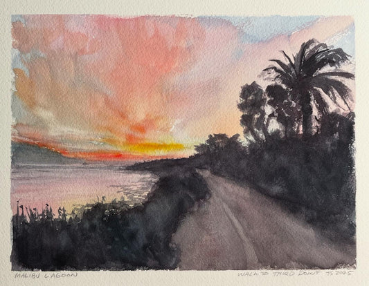 “Walk to Third Point” 9x7