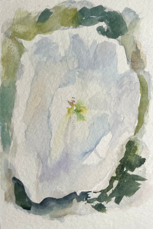“Sacred Datura” 5x7