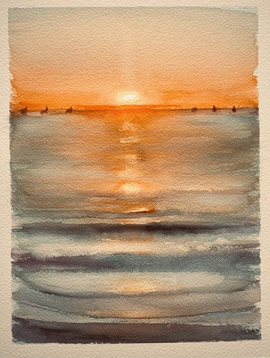 “Rincon Sunset” 9x7