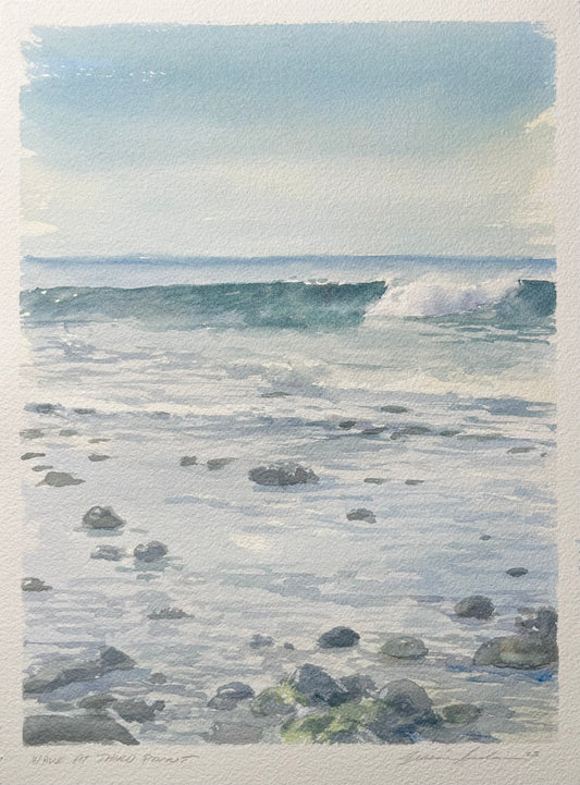 Wave at Third Point 9x12