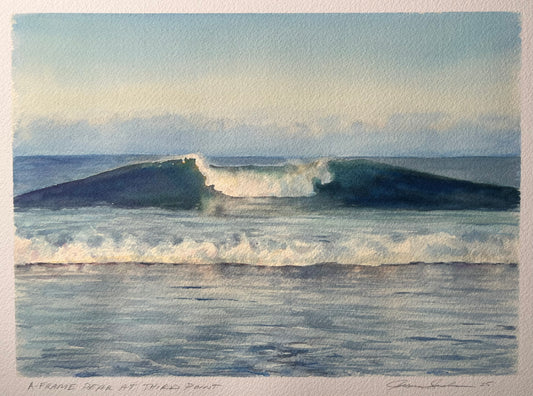 A-Frame Peak at Third Point 9x12