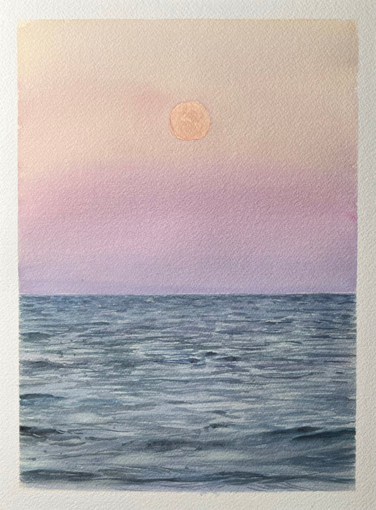 Maryland Moon 9x12