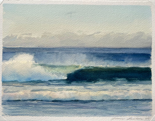 Wave Study I 6x8