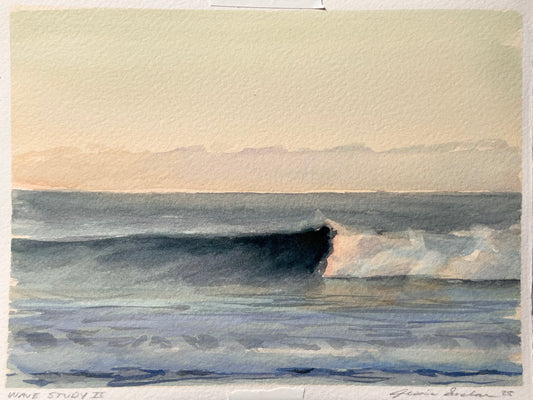 Wave Study II 6x8
