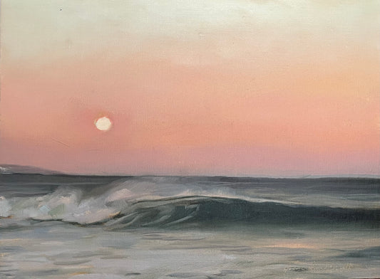 Moonrise at Malibu Colony